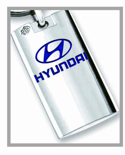 Portachiavi in metallo hyundai
