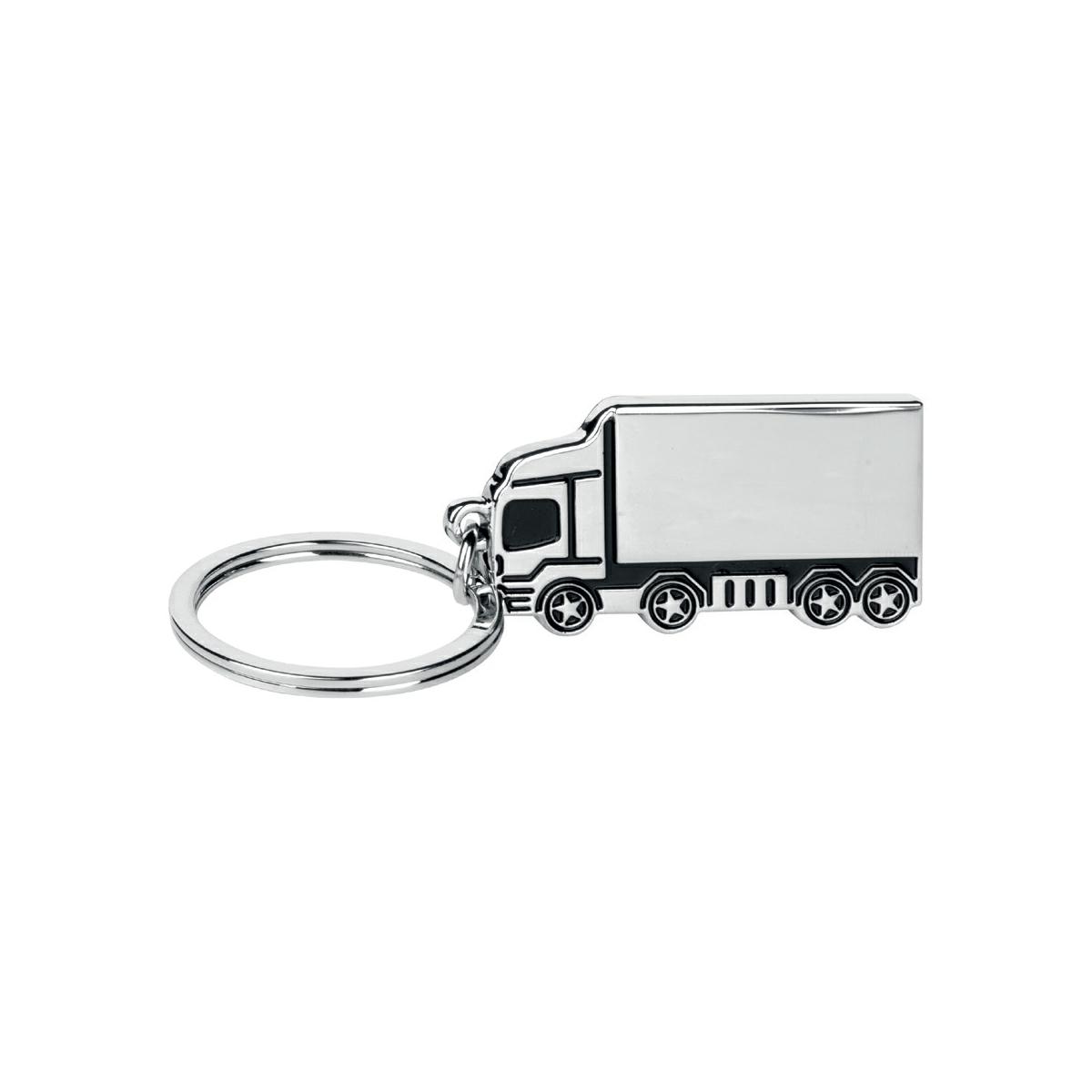 Portachiavi camion in metallo