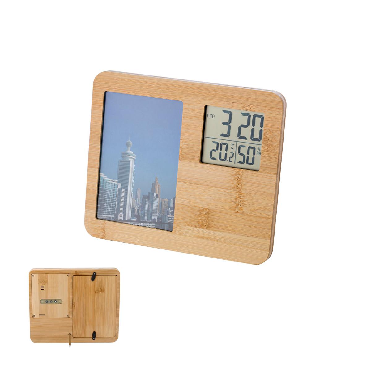 Stazione meteorologica in bamboo