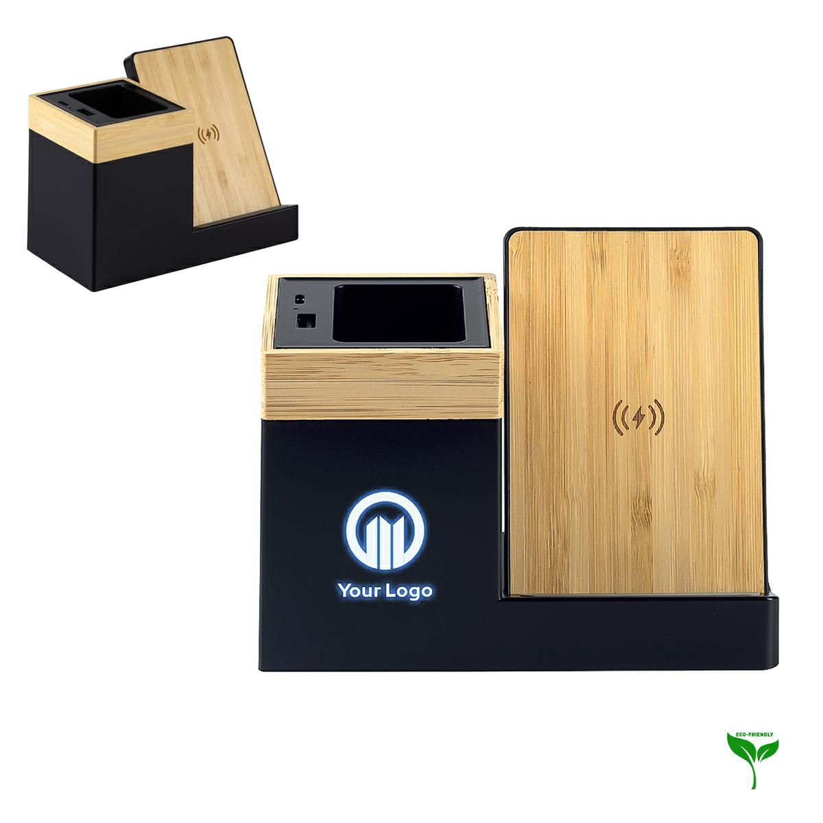 Portapenne e porta cellulare ricarica con wireless
