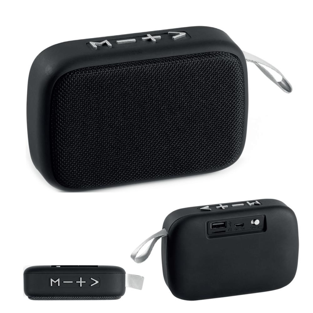 Speaker bluetooth 3w con soft touch