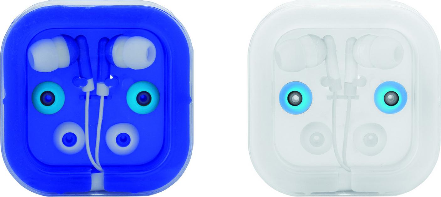Kit auricolari comp.confez.trasparente