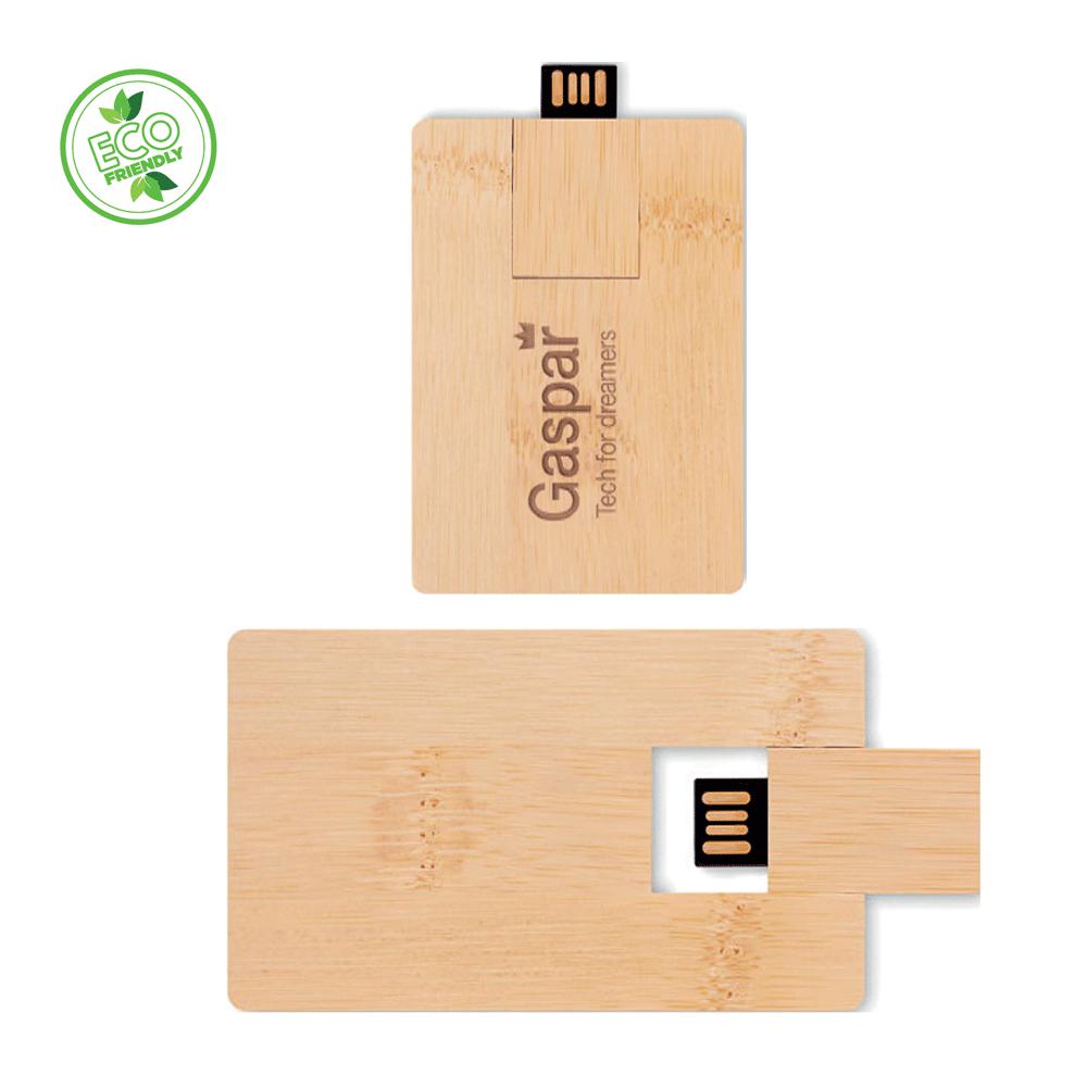 Pendrive USB da 16 gb in bamboo