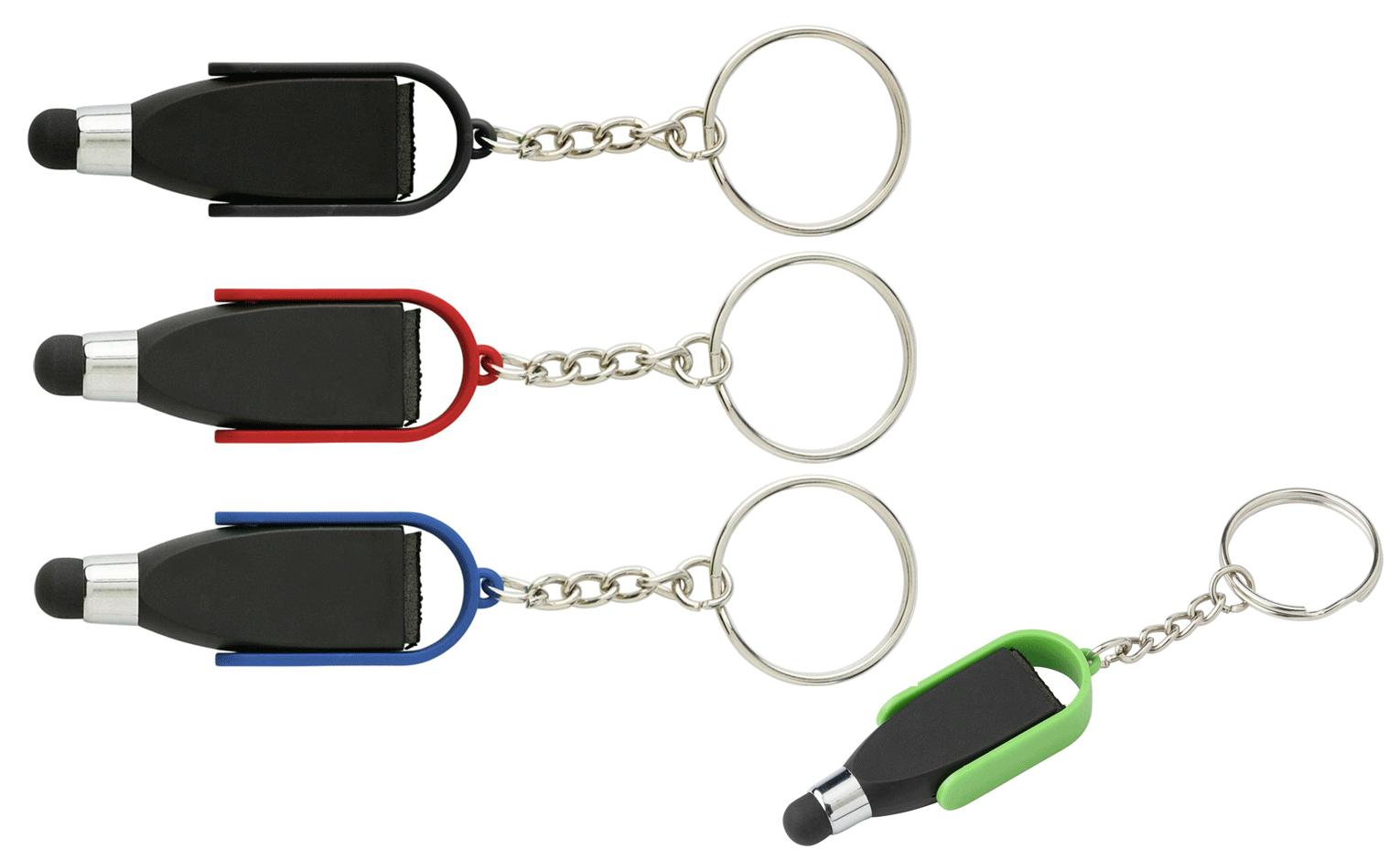 Portachiavi capacitivo in plastica