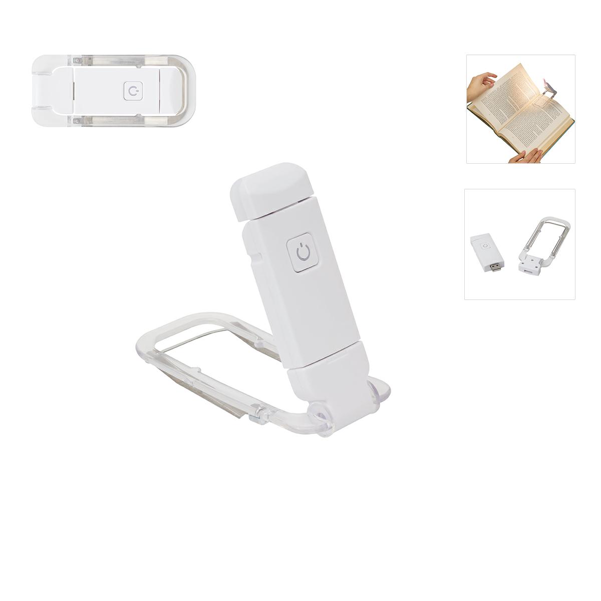 Lampada portatile da lettura girevole con fissaggio