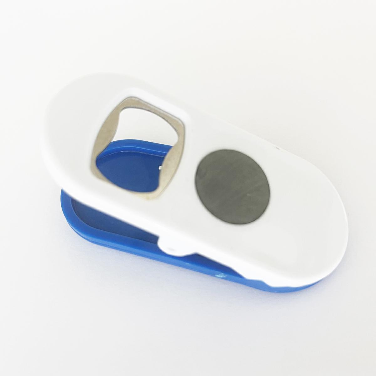 Clip chiudibusta con apribottiglia e calamita