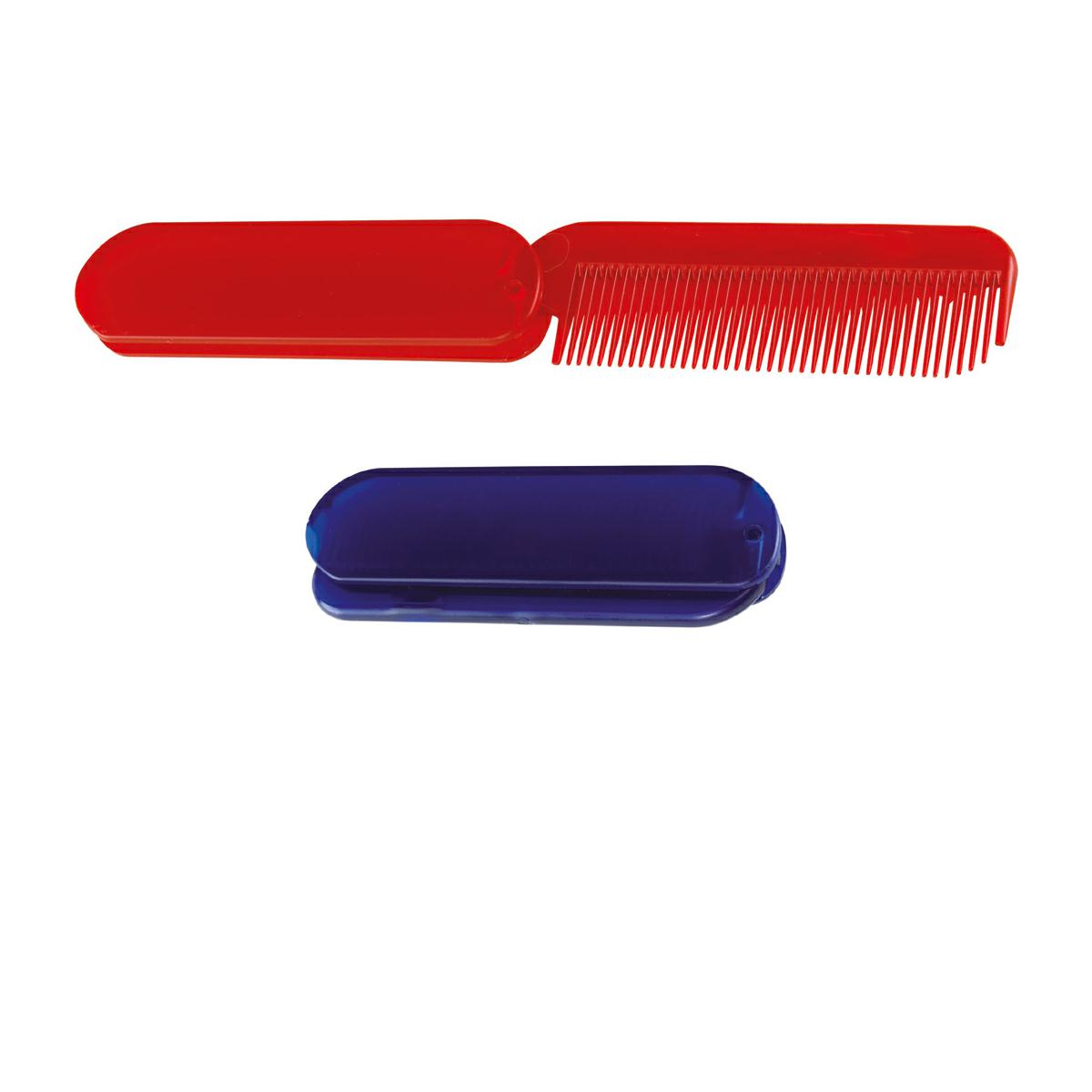 Pettine ripiegabilein plastica