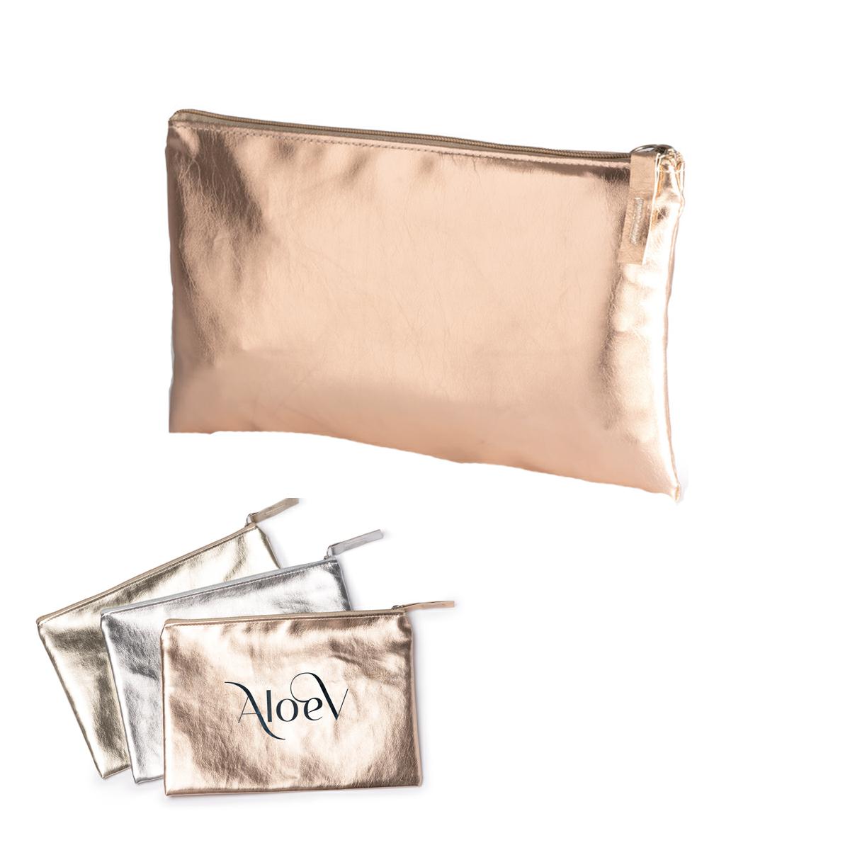 Beauty case in pelle PU lucida