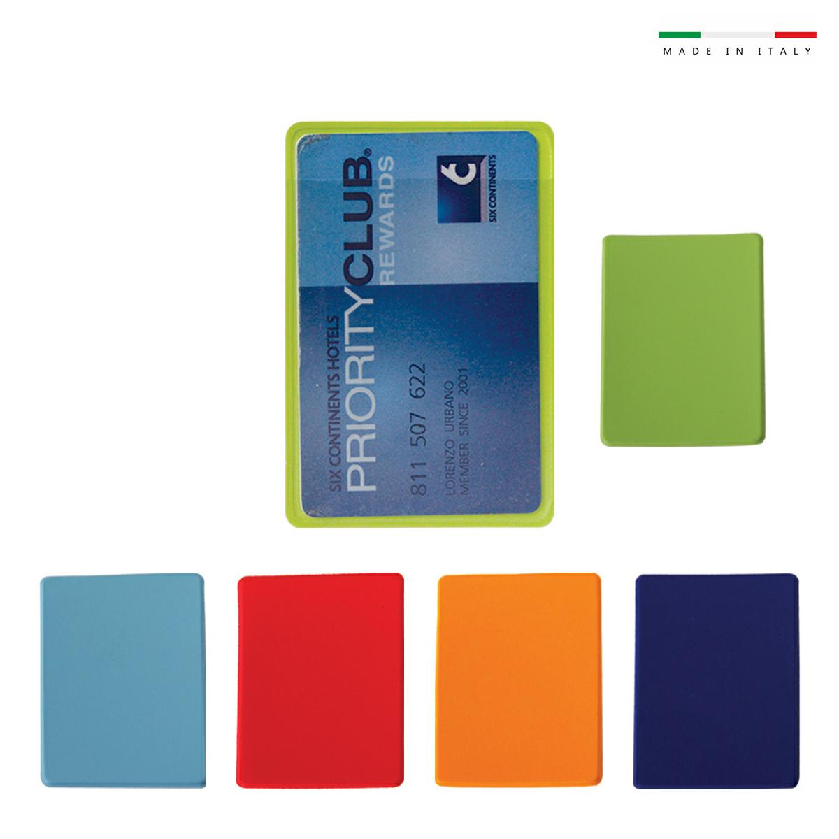 Portacard singolo in tam made in italy