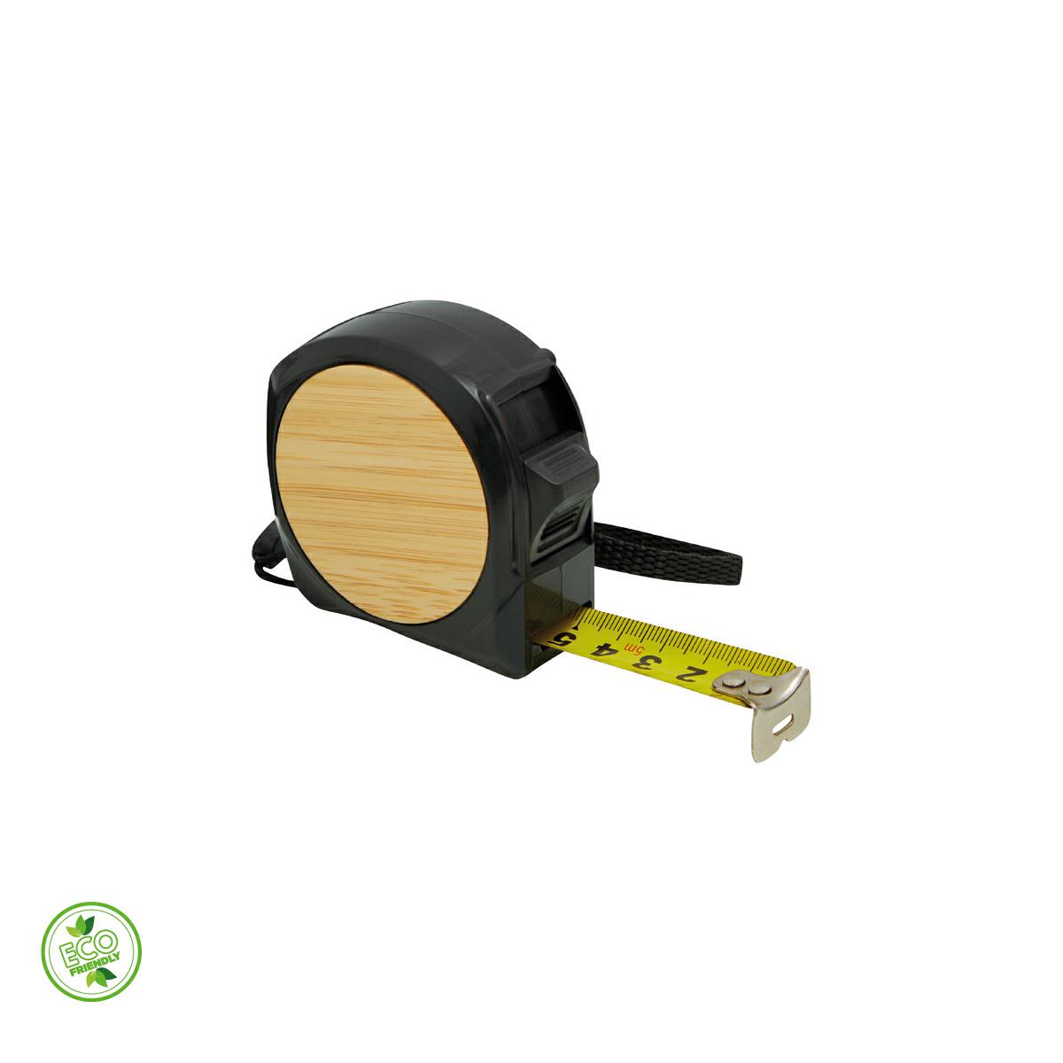 Flessometro 5 metriin ABS e bamboo