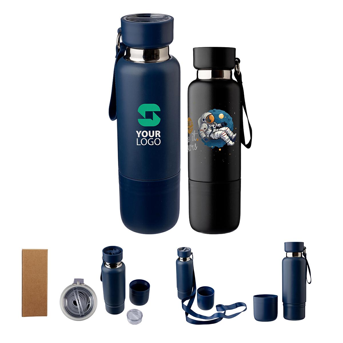 Borraccia termica in acciaio inox doppia parete 500ml