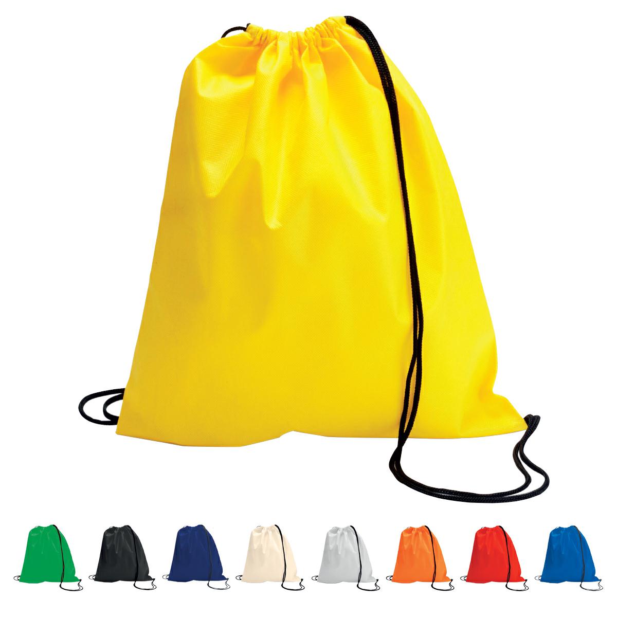 Zainetto sacca sportiva in TNT 42x36 doppio cordoncino