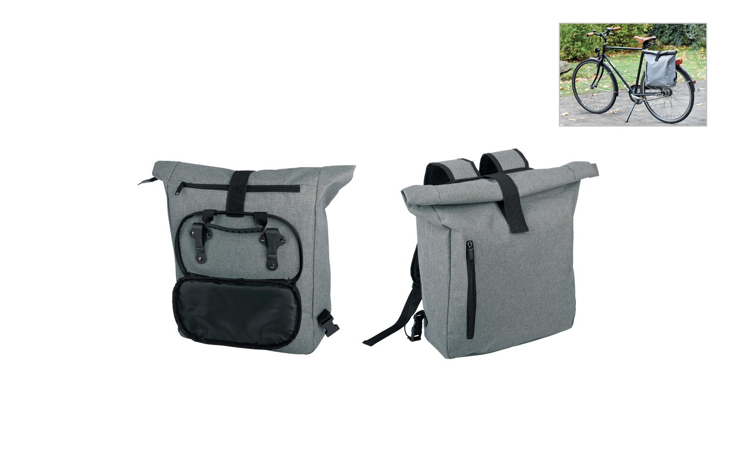 Zaino per bici con maniglia e spallacci richiudibili