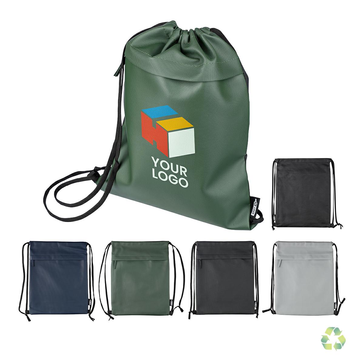 Zaino in RPET 600d e PU idrorepellente 33x40