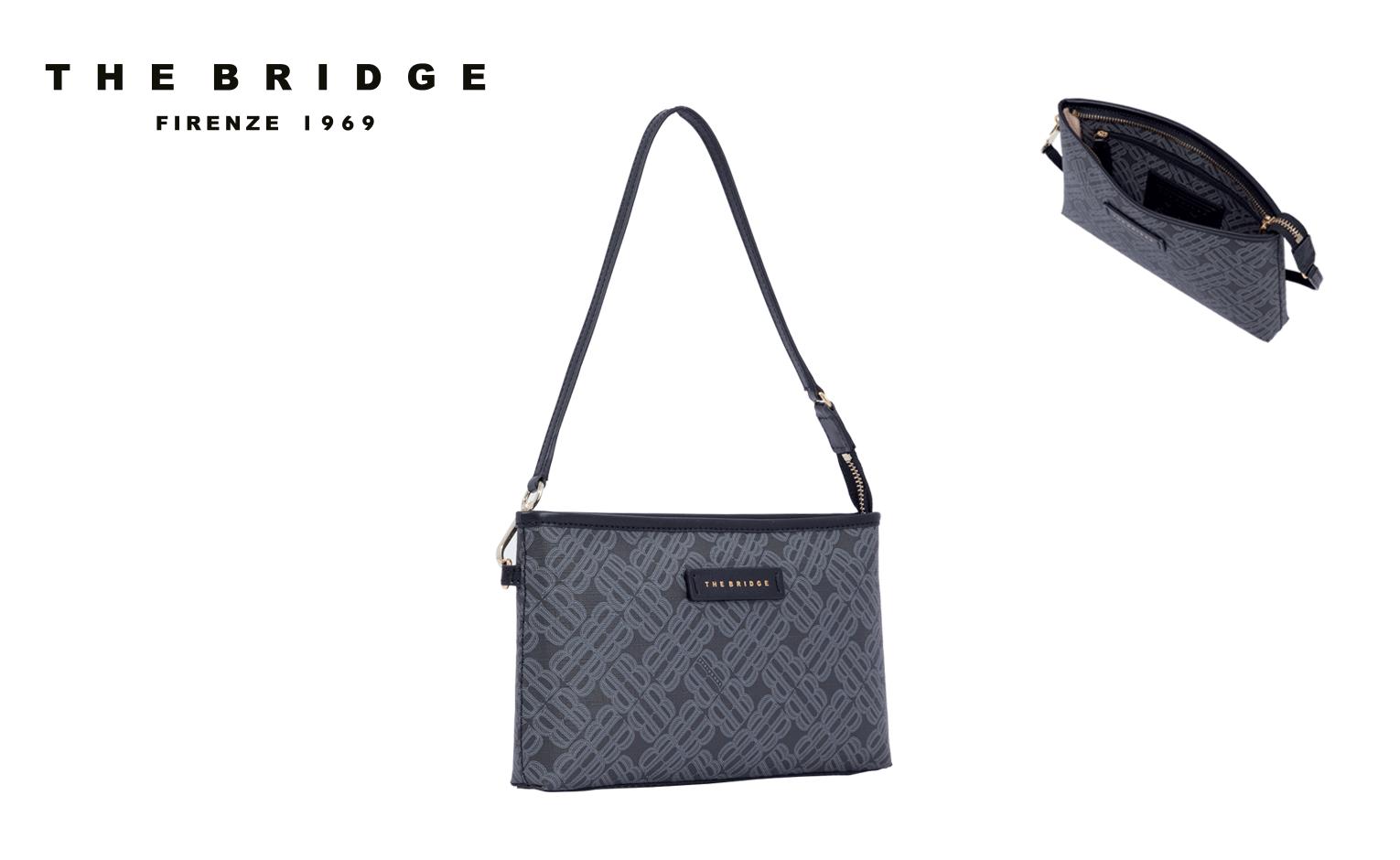 Borsa donna con tracolla the bridge personalizzabile con logo